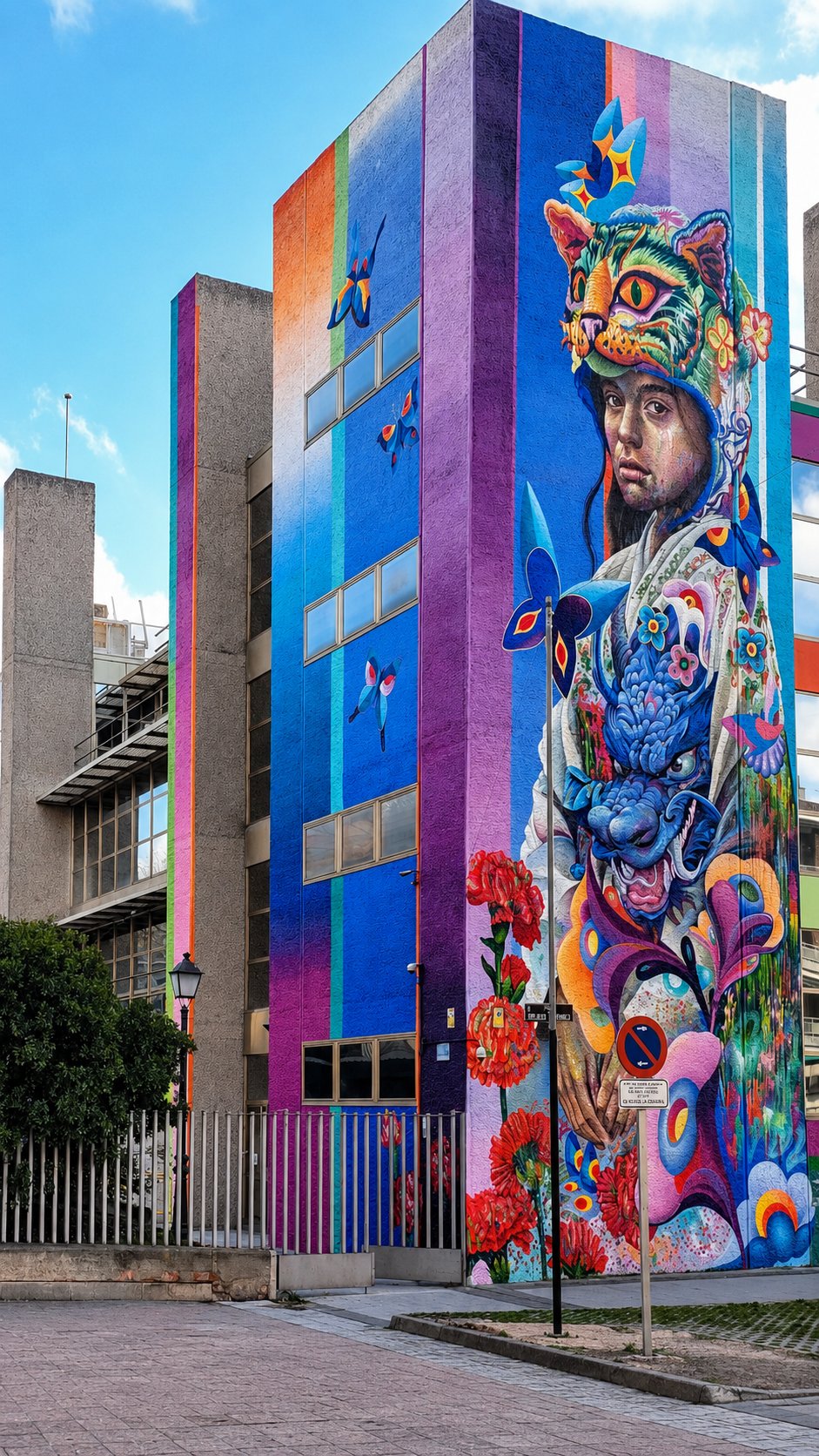 Arte urbano en Usera, barrio con identidad cultural en Madrid