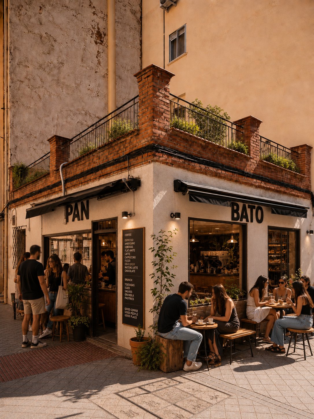 Pan Bato, cafetería y comercio local en Usera Madrid