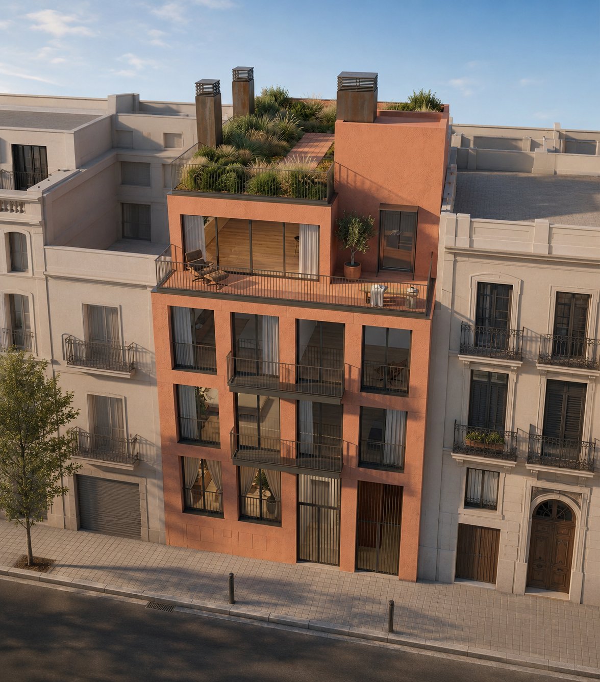 Ático con terraza privativa de 20m² en Verja 19 Usera